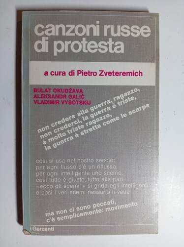 Canzoni russe protesta a - canzoni, di