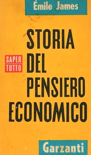 Storia del pensiero economico - storia,