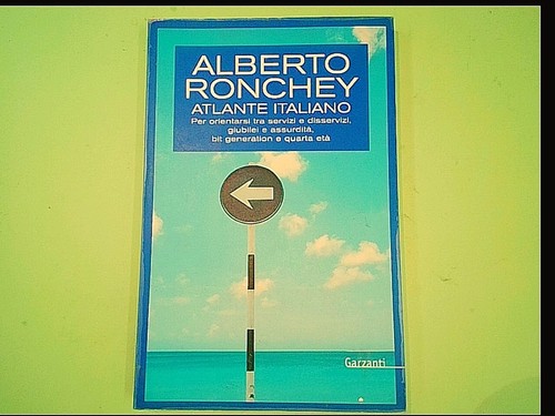 Atlante italiano ronchey - atlante,