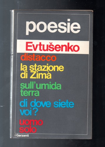 Evgenij evtušenko poesie - evgenij,