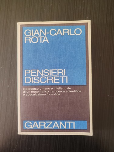 Giancarlo rota pensieri - giancarlo,