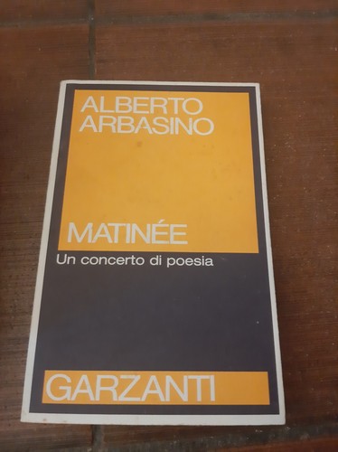 Matinèe arbasino - di, a.