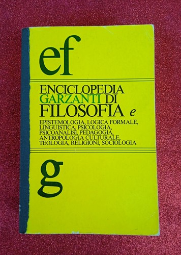 Enciclopedia garzanti - enciclopedia,