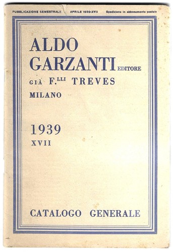Catalogo aldo garzanti - aldo,